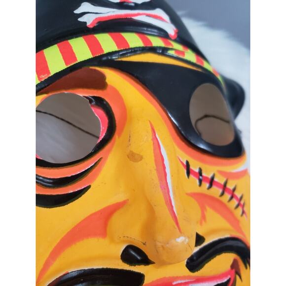 LOT 2 Monster Ben Cooper Pirate Mask Ben Cooper Halloween Vintage Black Light - Picture 7 of 16